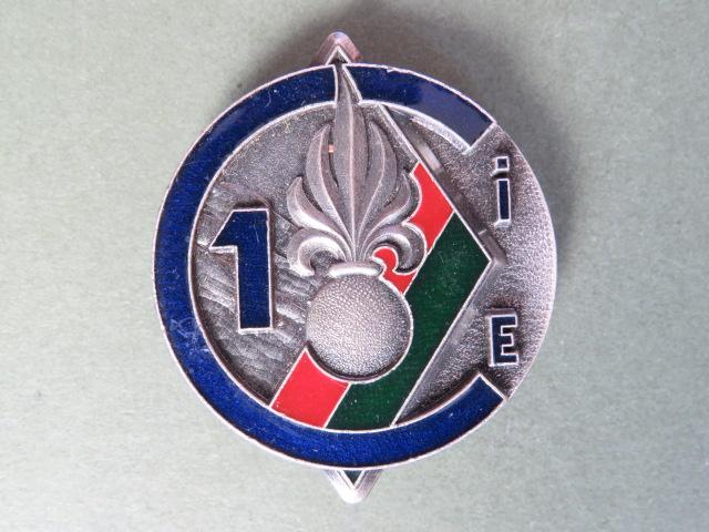 France Foreign Legion 1° Compagnie du Regiment d Instruction de la Legion Etranger Pocket Crest