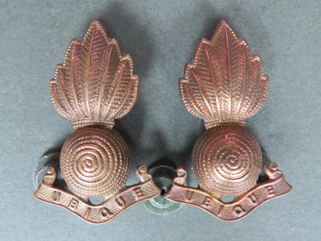 British Army Royal Artillery Soldiers Collar Badges