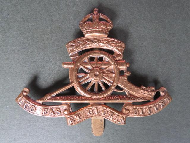 British Army The Royal Artillery Territorial Force Cap Badge