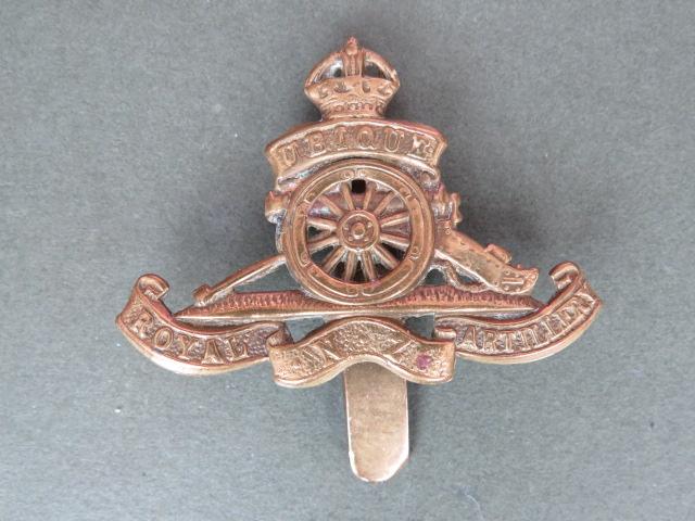 New Zealand Pre 1953 Royal New Zealand Artillery Beret Badge