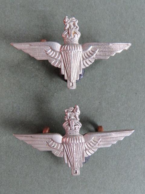 British Army Pre 1953 Parachute Regiment Collar Badges
