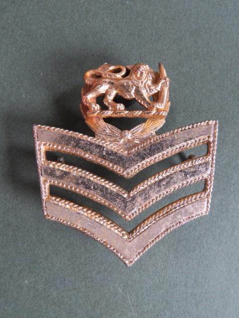 Rhodesia British South Africa Police 1970-1980 1st Class Staff Sergeant Rank Badge