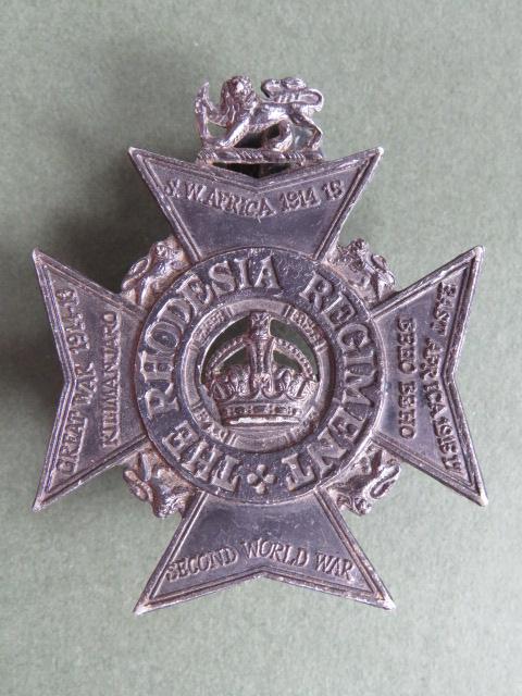 Rhodesia Army The Rhodesia Regiment Cap Badge