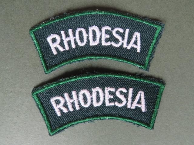 Rhodesia Army Shoulder Titles