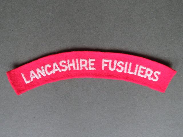 British Army WW2 The Lancashire Fusiliers Shoulder Title