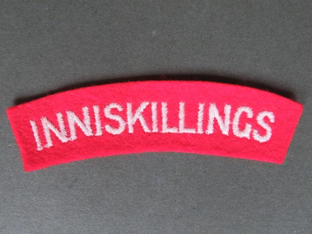 British Army WW2 Royal Inniskilling Fusiliers Shoulder Title