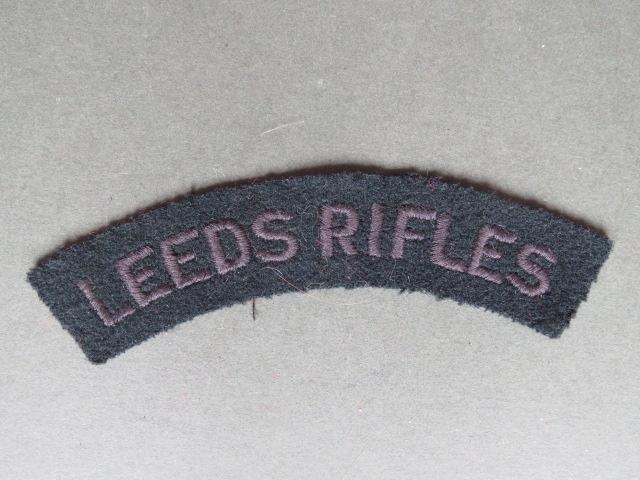 British Army 7th Leeds Rifles Battalion (West Yorkshire Regiment) Shoulder Title
