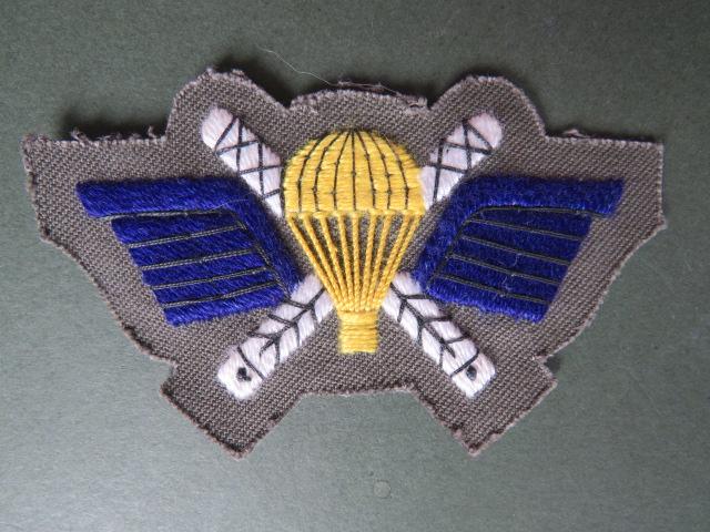 Sultan of Oman 1st Pattern Parachute Squadron Combat Uniform Parachute Wings