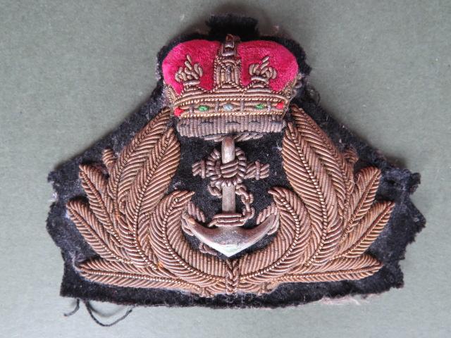 Royal Navy Pre 1953 Officers Cap Badge