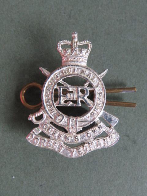 British Army The Queen's Own Dorset Yeomanry Officers' Collar Badge