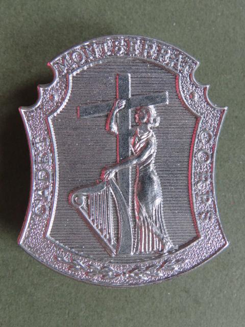 British Commonwealth Montserrat Cadet Corps Cap Badge
