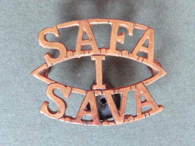 South Africa Post 1923 1st Field Artillery Shoulder Title