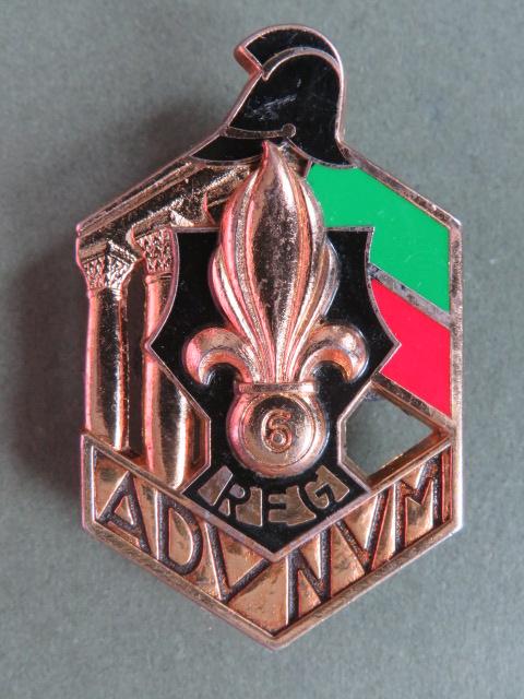 France Foreign Legion 6° Régiment Etranger de Génie Pocket Crest