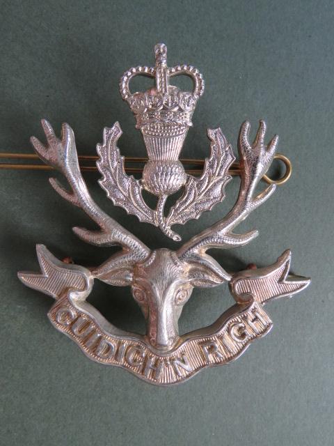 British Army The Queen's Own Highlanders (Seaforth and Camerons) Cap Badge