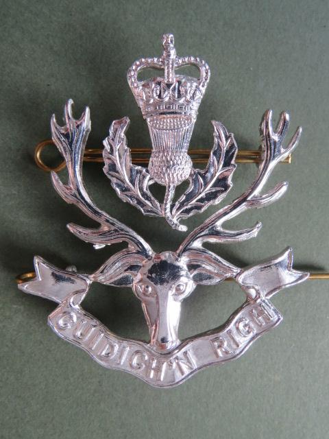 British Army The Queen's Own Highlanders (Seaforth and Camerons) Cap Badge