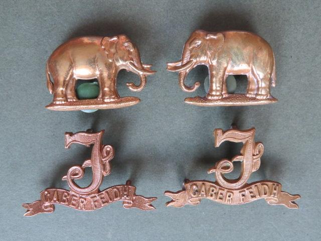 British Army Seaforth Highlanders Collar Badges