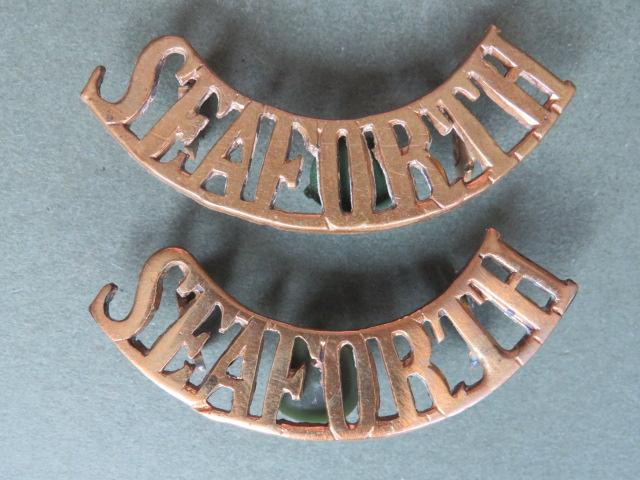 British Army The Seaforth Highlanders Shoulder Titles