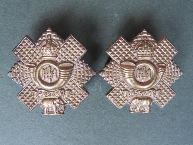 British Army The Highland Light Infantry (City of Glasgow Regiment) Collar Badges 1901-1953