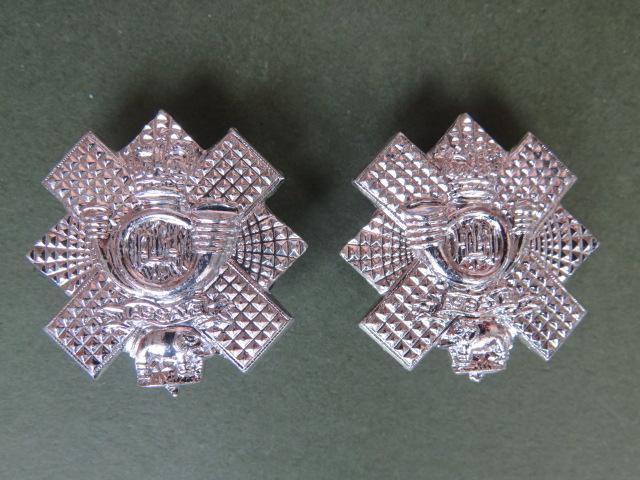 British Army The Highland Light Infantry (City of Glasgow Regiment) Collar Badges