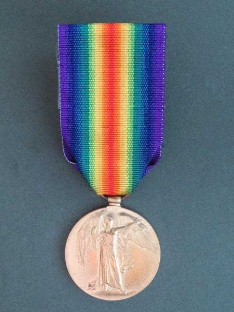 British WW1 Victory Medal Sub Lt W. R. MC CHLERY R.N.V.R.