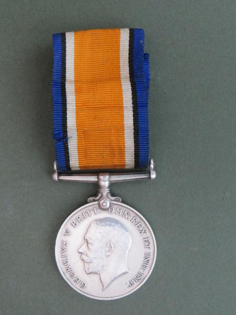 British WW1 War Medal C. Z. 7555 C. MITCHELL  A. B. R.N.V.R.