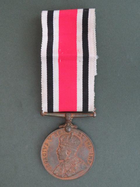 British KGIV Special Constabulary Long Service Medal to WILLIAM G NEISH