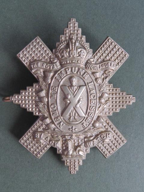 British Army Pre 1938 The Black Watch Glengarry Badge