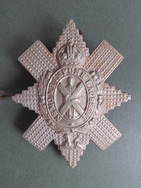 British Army Post 1938 The Black Watch Glengarry Badge