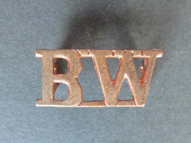 British Army Post 1927 The Black Watch Shoulder Title