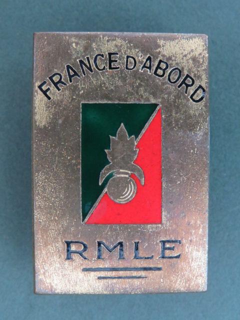 France Foreign Legion Regiment de Marche de la Legion Etrangere (R.M.L.E) en Exteme-Orient Pocket Crest