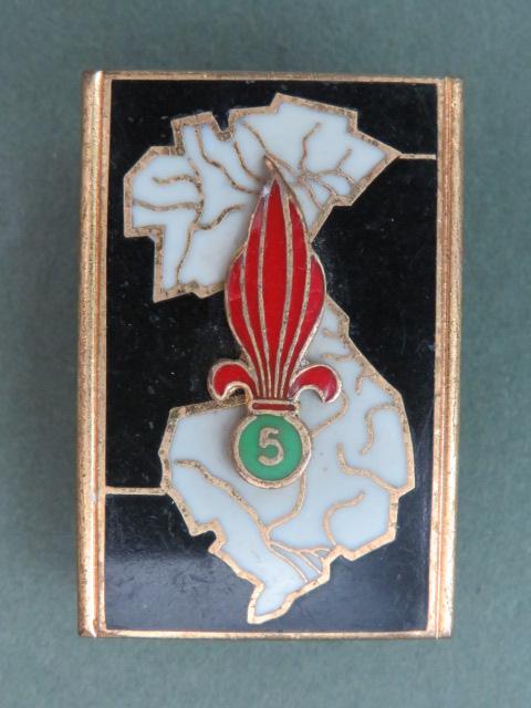 France Foreign Legion 5th Regiment Entranger d' Infanterie Pocket Crest