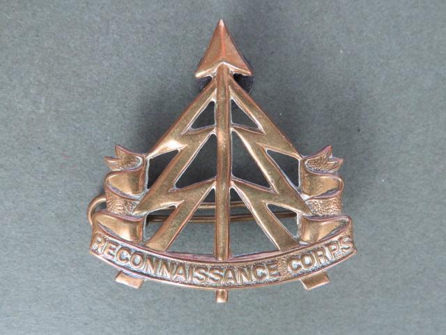 British Army WW2 Reconnaissance Corps Cap Badge