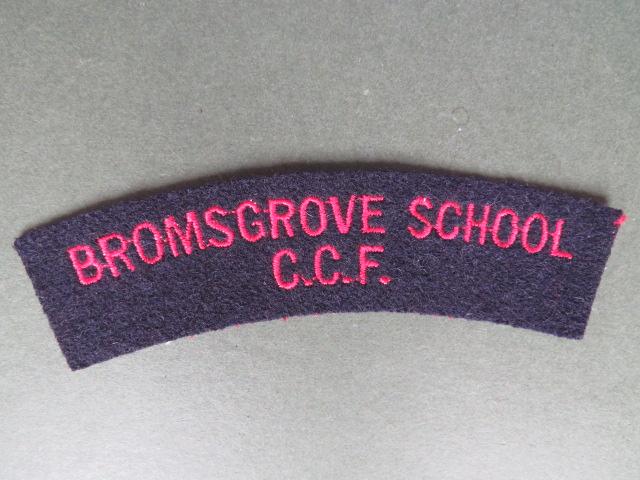 British Army Bromsgrove School C.C.F. (Combined Cadet Force) Shoulder Title