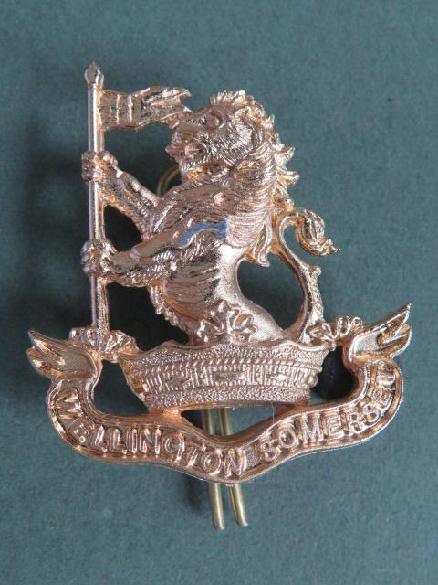 British Army Wellington School, Somerset Cap Badge