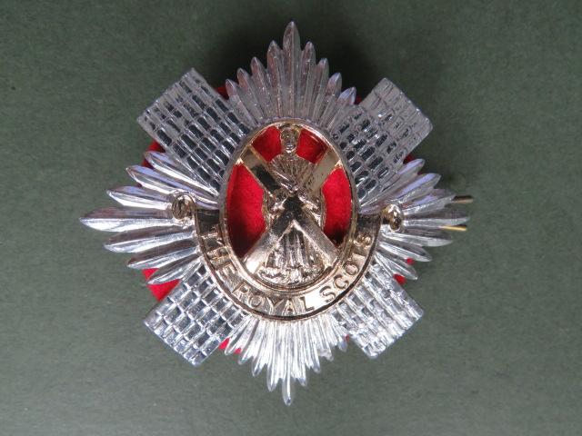 British Army The Royal Scots Cap Badge