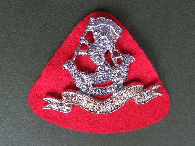 British Army The Duke of Wellington's Regiment (West Riding) Cap Badge