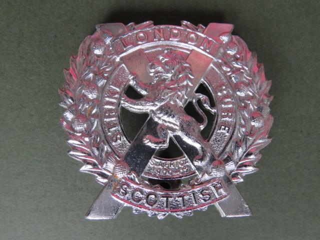 British Army The 14th London Regiment (London Scottish) Glengarry Badge