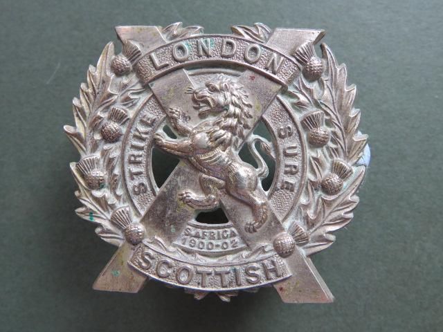 British Army The 14th London Regiment (London Scottish) Sporran Badge