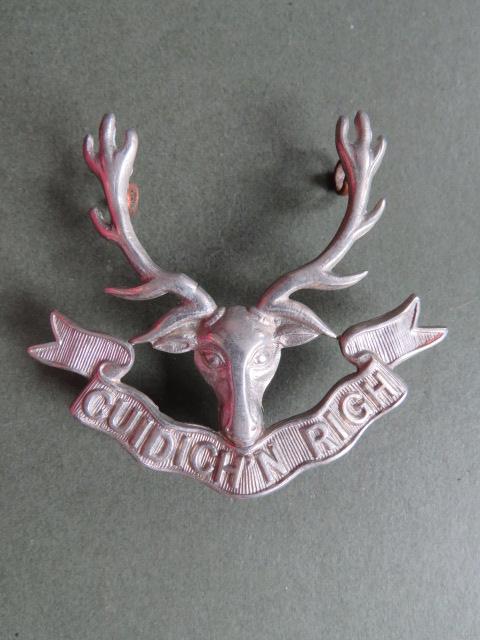 British Army The Seaforth Highlanders Glengarry Badge