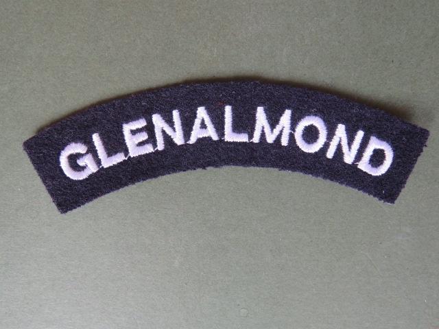 British Army Glenalmond College C.C.F. (Combined Cadet Force) Shoulder Title