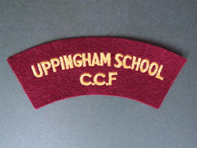 British Army Uppingham School C.C.F. (Combined Cadet Force) Shoulder Title