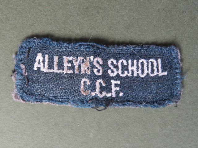 British Army Alleyn's School C.C.F. (Combined Cadet Force) (Air Force Section) Shoulder Title