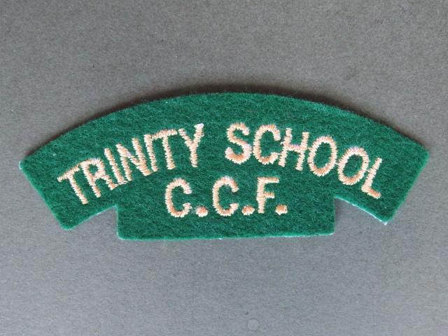 British Army Trinity School C.C.F. (Combined Cadet Force) Shoulder Title