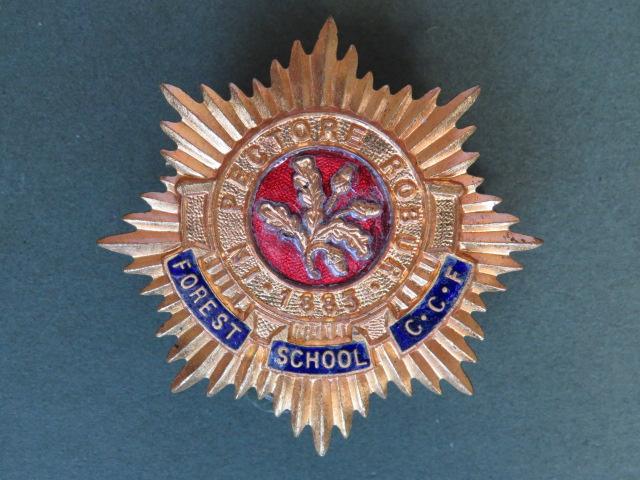 British Army Forest School, Walthamstow C.C.F. (Combined Cadet Force) Cap Badge