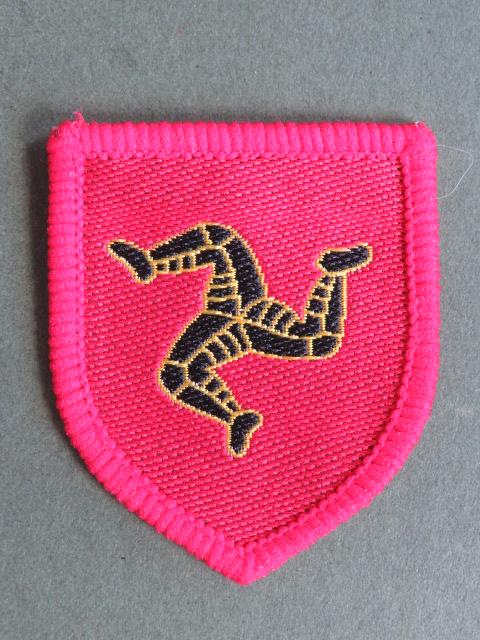 British Army The Isle of Man C.C.F. (Combined Cadet Force) Arm Badge