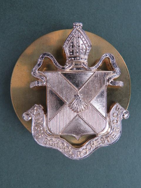 British Army King's School, Rochester C.C.F. (Combined Cadet Force) Cap Badge