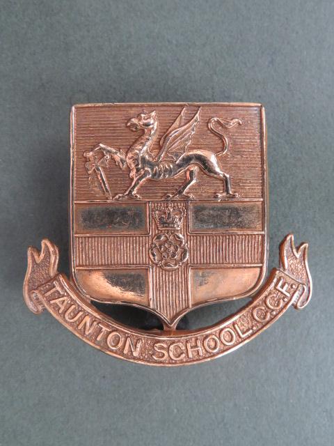 British Army Taunton School C.C.F. (Combined Cadet Force) Cap Badge