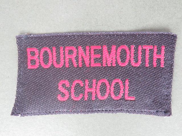 British Army Bournemouth School C.C.F. (Combined Cadet Force) Shoulder Title