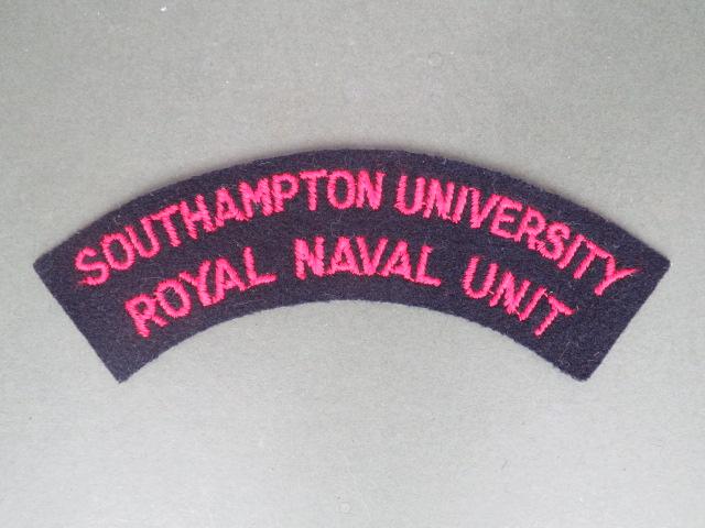 Southampton University Royal Naval Unit Shoulder Title