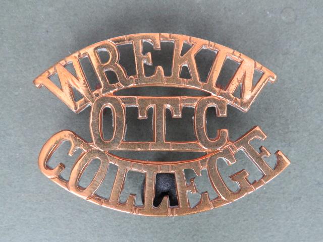 British Army Wrekin College OTC Shoulder Title